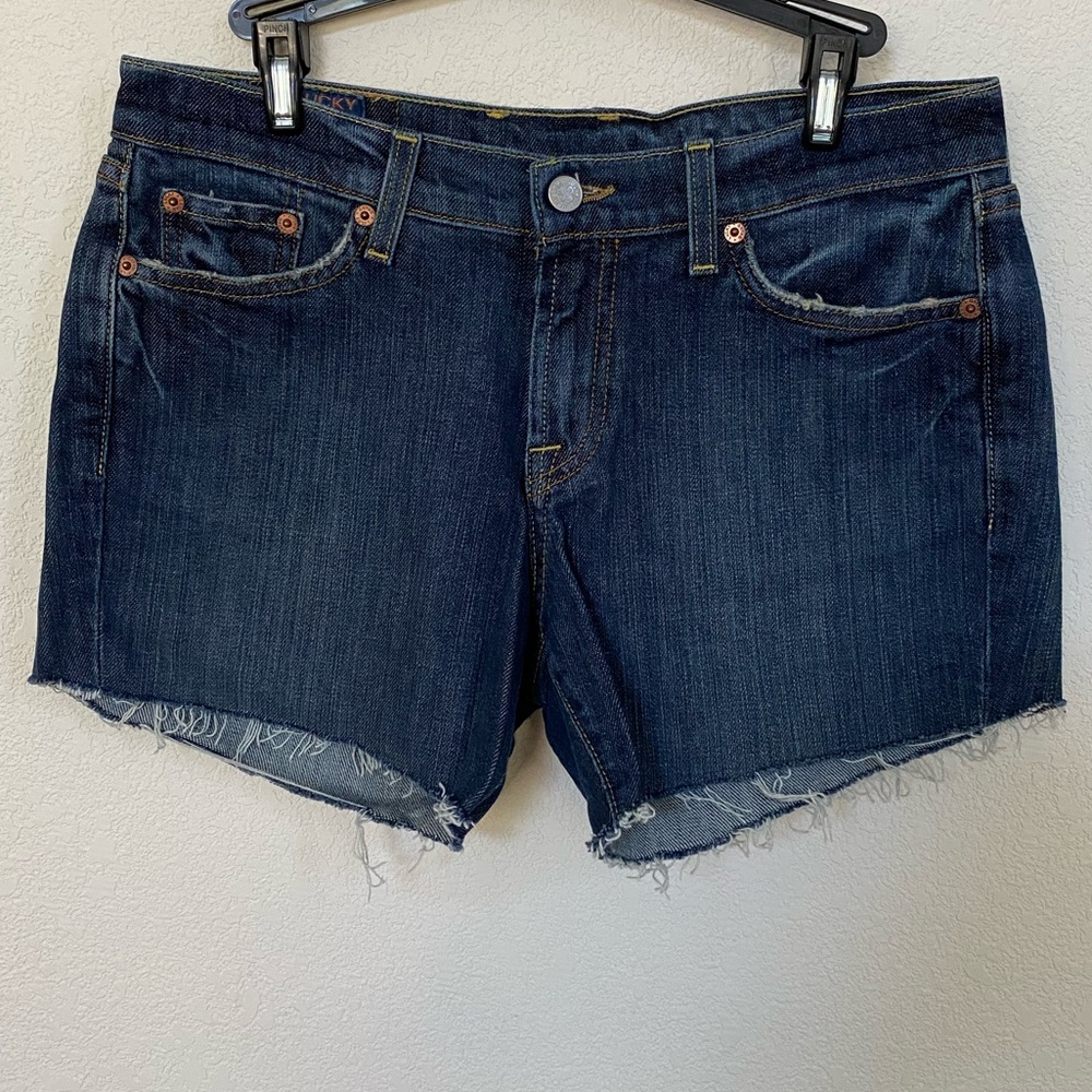 LUCKY BRAND Classic Rider Jean Shorts